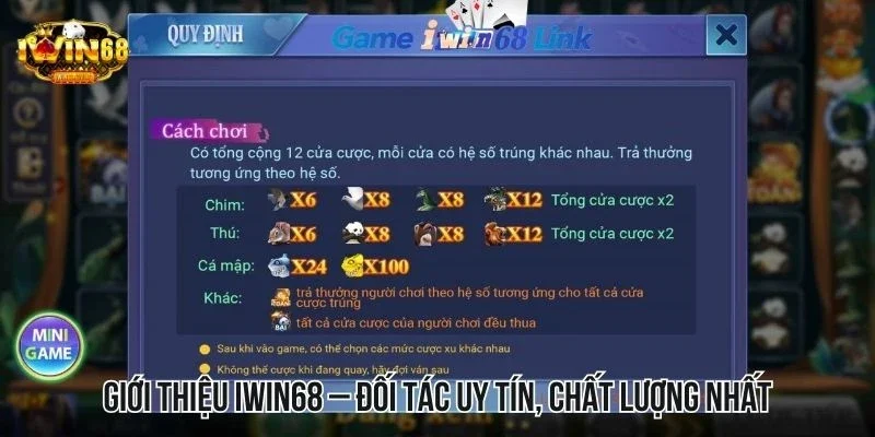 Giới thiệu Iwin68 – Đối tác uy tín, chất lượng nhất Giới thiệu Iwin68 – Đối tác uy tín, chất lượng nhất