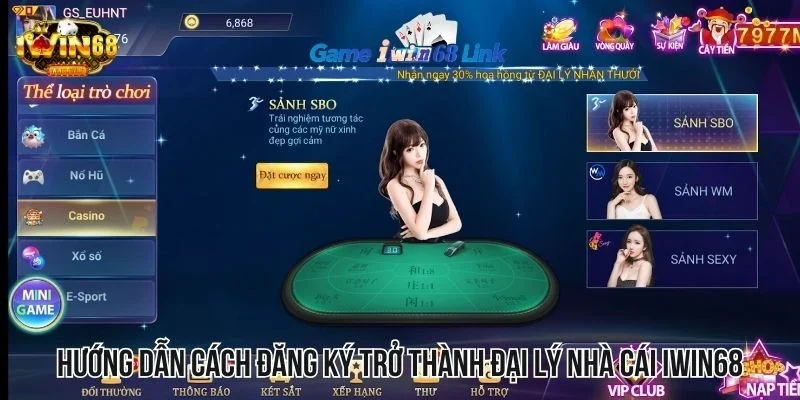 Hướng dẫn cách đăng ký trở thành đại lý nhà cái Iwin68 Hướng dẫn cách đăng ký trở thành đại lý nhà cái Iwin68