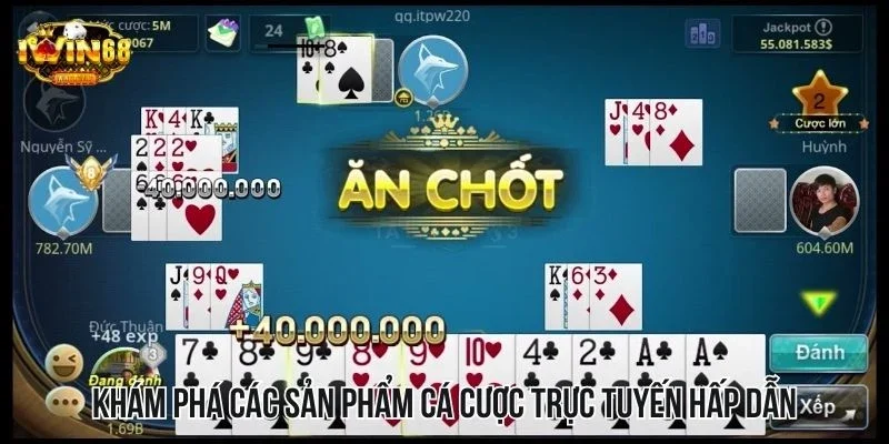 Khám phá các sản phẩm cá cược trực tuyến hấp dẫn được yêu thích Khám phá các sản phẩm cá cược trực tuyến hấp dẫn được yêu thích
