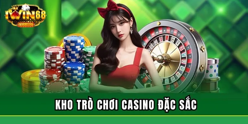 Kho trò chơi casino đặc sắc thu hút nhiều lựa chọn tham gia Kho trò chơi casino đặc sắc thu hút nhiều lựa chọn tham gia