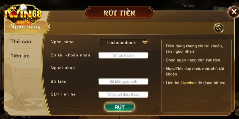 Hướng dẫn chi tiết các bước rút vốn về tài khoản ngân hàng Hướng dẫn chi tiết các bước rút vốn về tài khoản ngân hàng