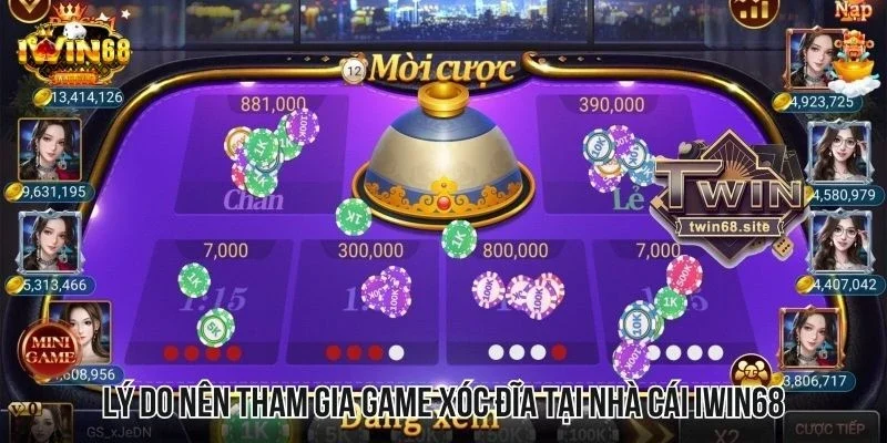 Lý do nên tham gia game xóc đĩa tại nhà cái IWIN68 Lý do nên tham gia game xóc đĩa tại nhà cái IWIN68